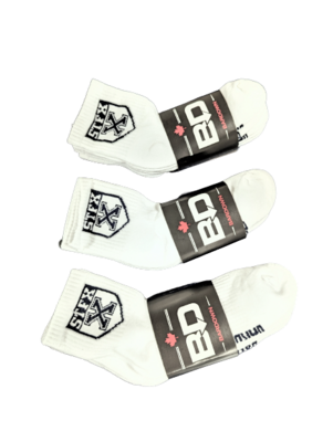 Bd 3 Pack Ankle Socks Size