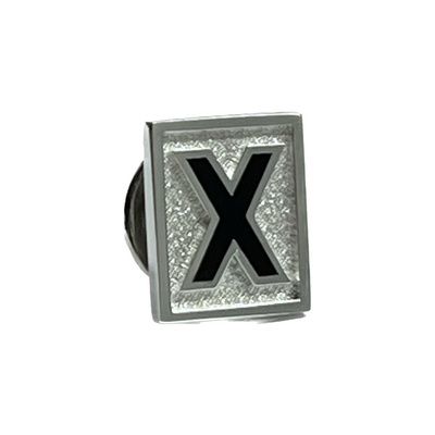 X-Ring Face - Lapel Pin