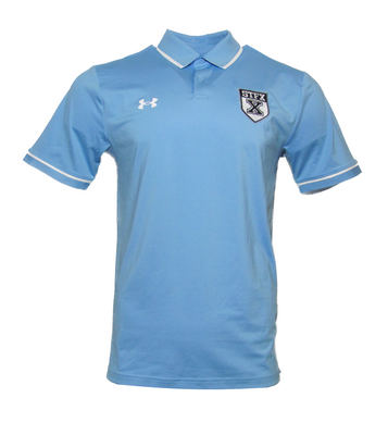 Men's Ua Team Tipped Polo "Athletic Shield Logo"