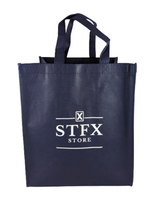 Reusable Navy Cloth Bag "StFx Store Logo"